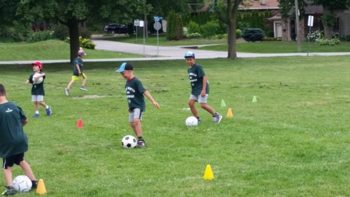 soccer for active kids